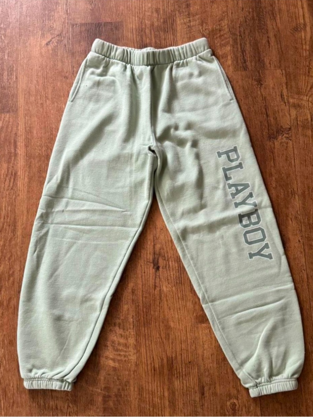 Playboy Logo Sage Green Sweatpants